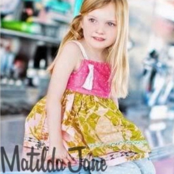 Matilda Jane Hotline Phoebe Knot Top Girls Size 6 Baby dress #91 - Picture 1 of 8